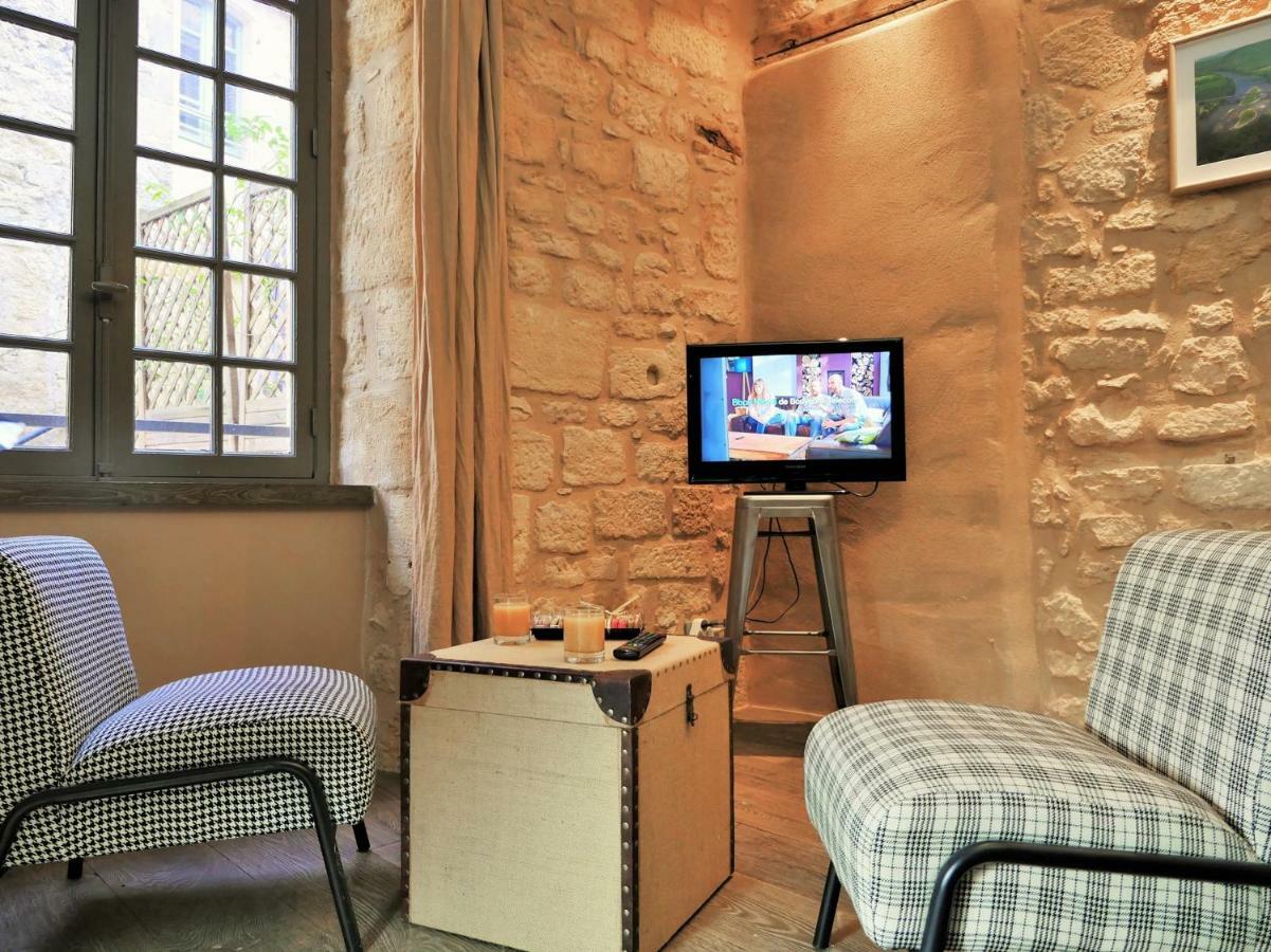 In Sarlat Luxury Rentals, Medieval Center - Rastignac Bagian luar foto
